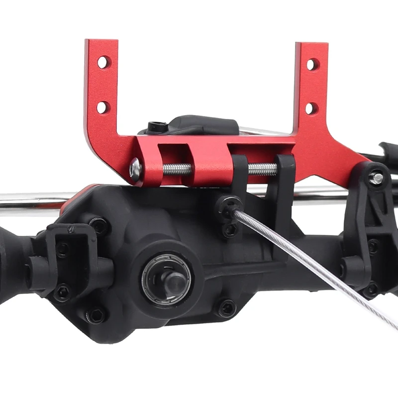 Steering Servo Mount Bracket, Suporte para 1/10 Traxxas Trx4 TRX-4 Crawler, Peças de Atualização RC
