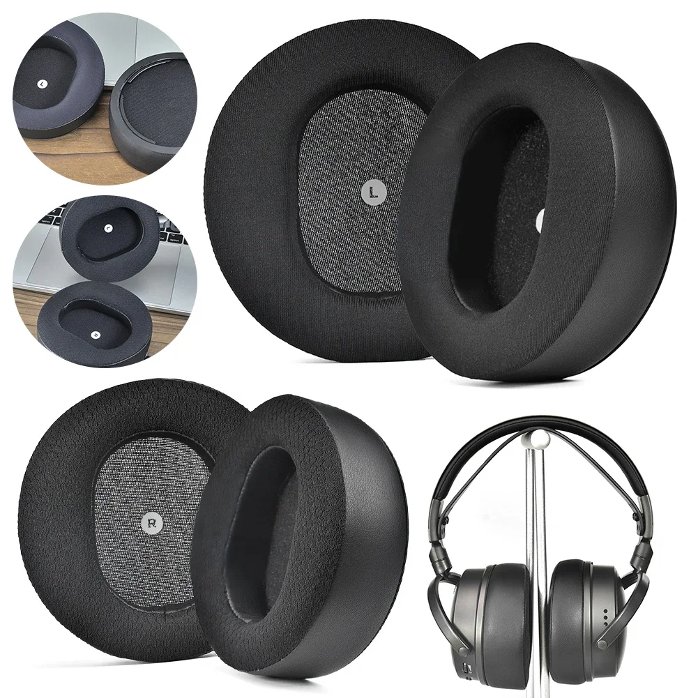 ZUODUO بطانة للأذن لسماعات Audeze Maxwell استبدال لينة رغوة التبريد جل وسادة الإسفنج وسادة غطاء للأذنين الجلدية