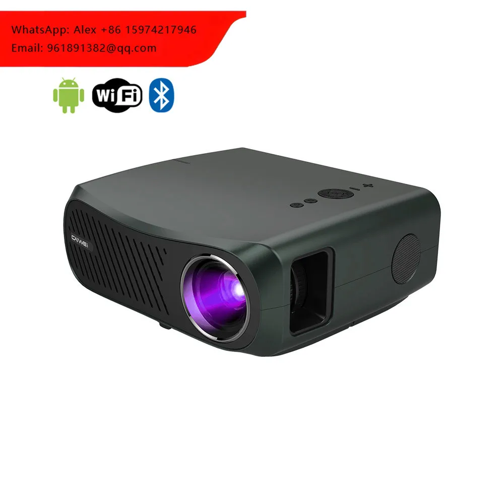

Новый OEM-проектор для игр с Wi-Fi, Android, HD 1080P, 12500 люмен, беспроводной, лидер продаж