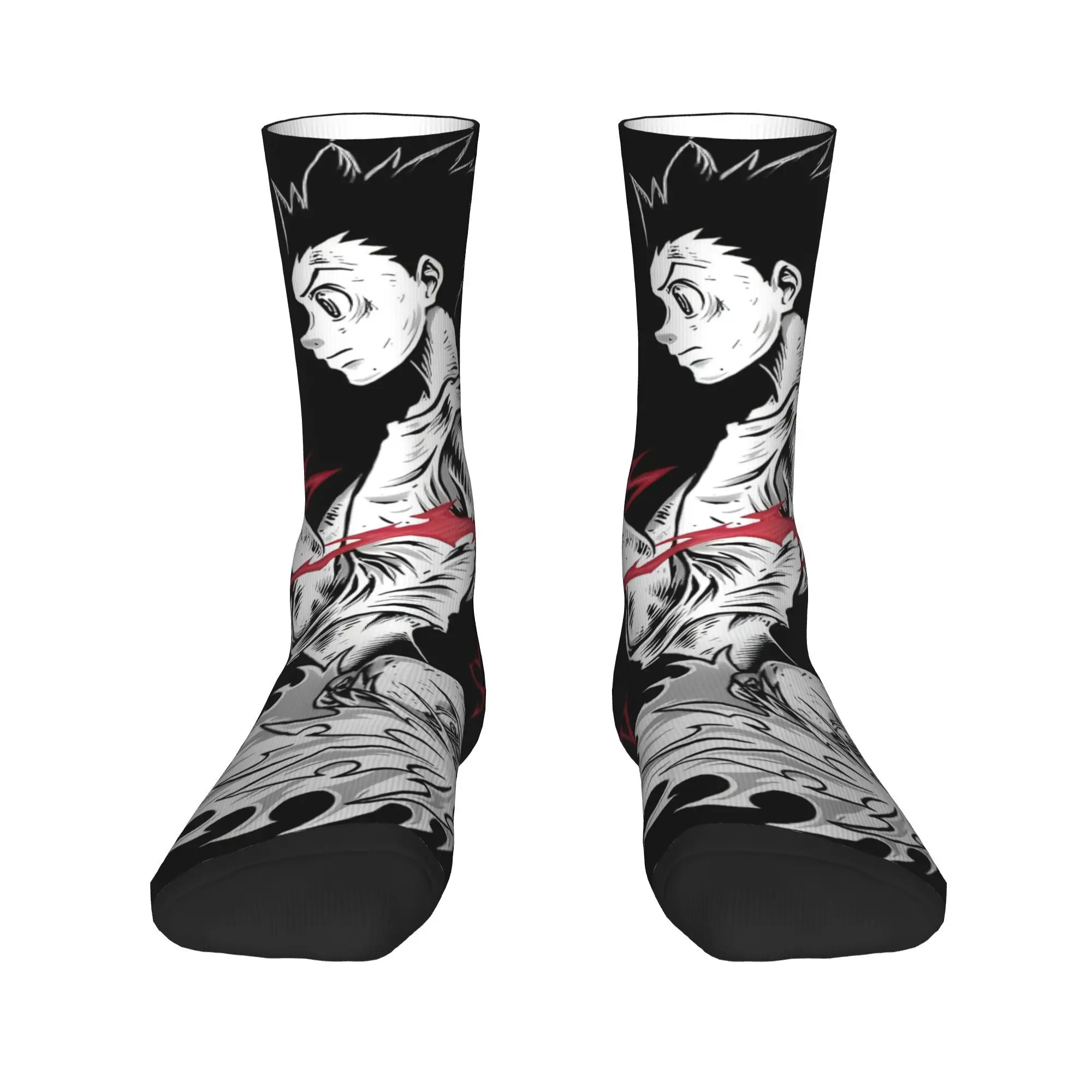 Hisoka Anime 스타킹 커플 양말 중간 부드러운 재미 있은 양말 봄 등산 미끄럼 방지 디자인 양말 생일 선물