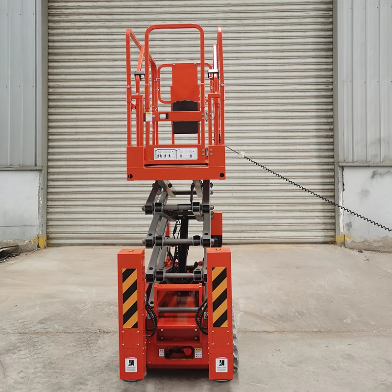 8M Rough Terrain Self-propelled Scissor Lift Track Mobile Hydraulic Scissor Lift - view 3