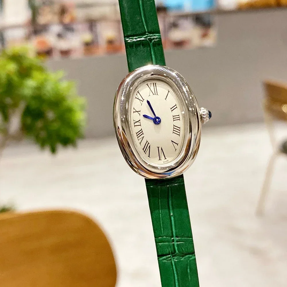 Jam Tangan Kuarsa Kulit Pria Kualitas Tinggi Reloj Hombre Seri Ultratipis Tipis untuk Wanita Baja Tahan Karat