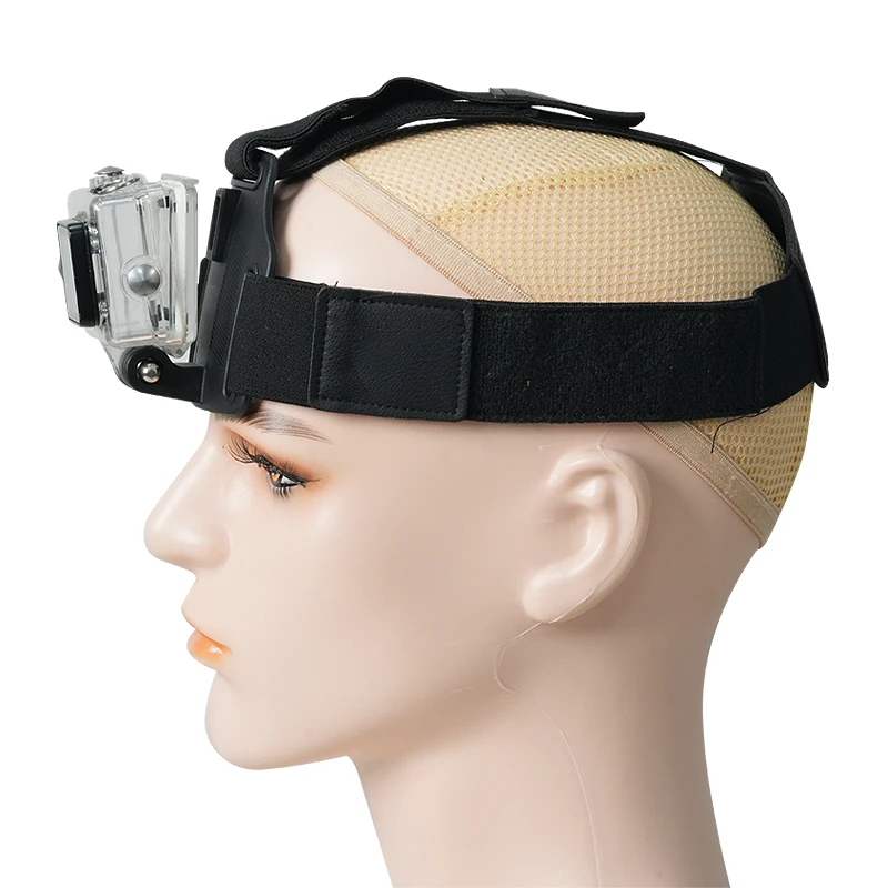 BOOIU Elastic Headband Mount for Sports Cameras And Night Vision Devices Outdoor Photography Compatible Accessory