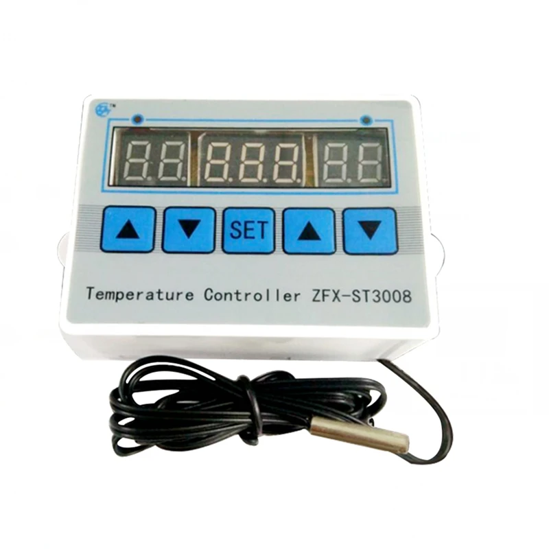 Hot TTKK ZFX-ST3008 Microcomputer Display digitale regolatore di temperatura termostato Intelligent Time Controller regolabile Elect