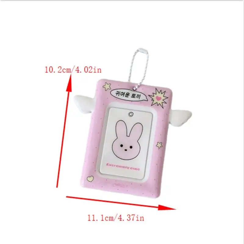 매력적인 미니어처 키체인, 포토 카드 보관함, 아이돌 사진 전시, 키링 지갑, 생일 선물