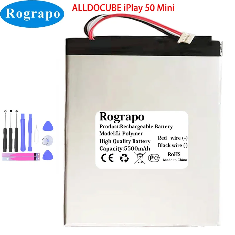 Новый 3,8 V 5500mAh ALLDOCUBE iPlay 50 Mini iPlay 50Mini T808 Tablet PC Battery