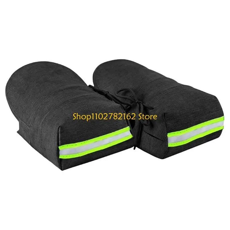 

547B Soft Lined Motorcycle Handlebar Covers Enhances Riding Experience In Winter
