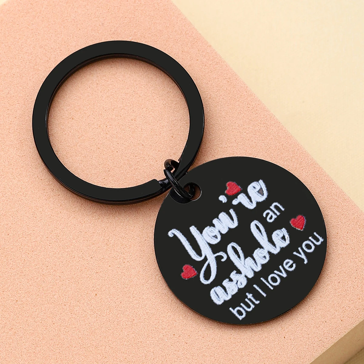 Fun prank gift for men, his prank gift for husband, boyfriend keychain anniversary commemorative prank gift for men