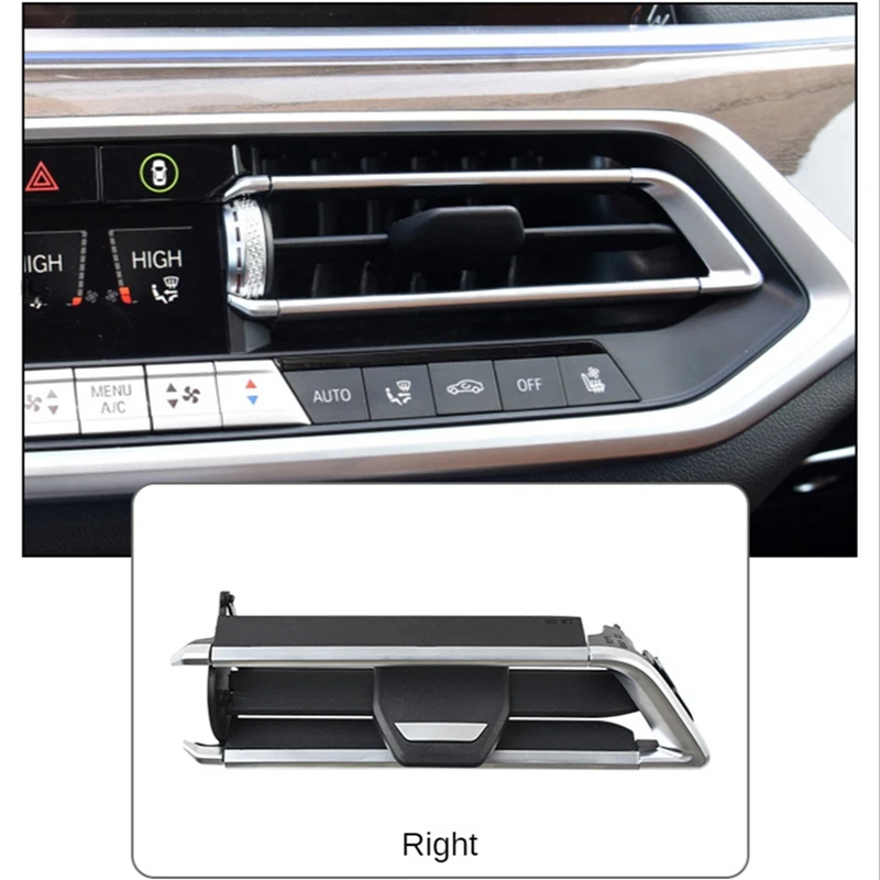 Car Front Middle AC Vent Grille Air Conditioner Blade Slider Clip Repair Kit For BMW X5 G05 X6 G06 X7 G07