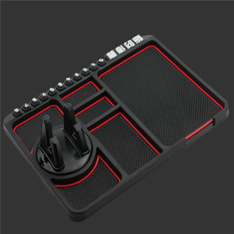 Multifunctional Car Anti-Slip Mat Auto Phone Holder Non Slip Sticky Anti Slide Dash Phone Mount Silicone Dashboard Car Pad Mats