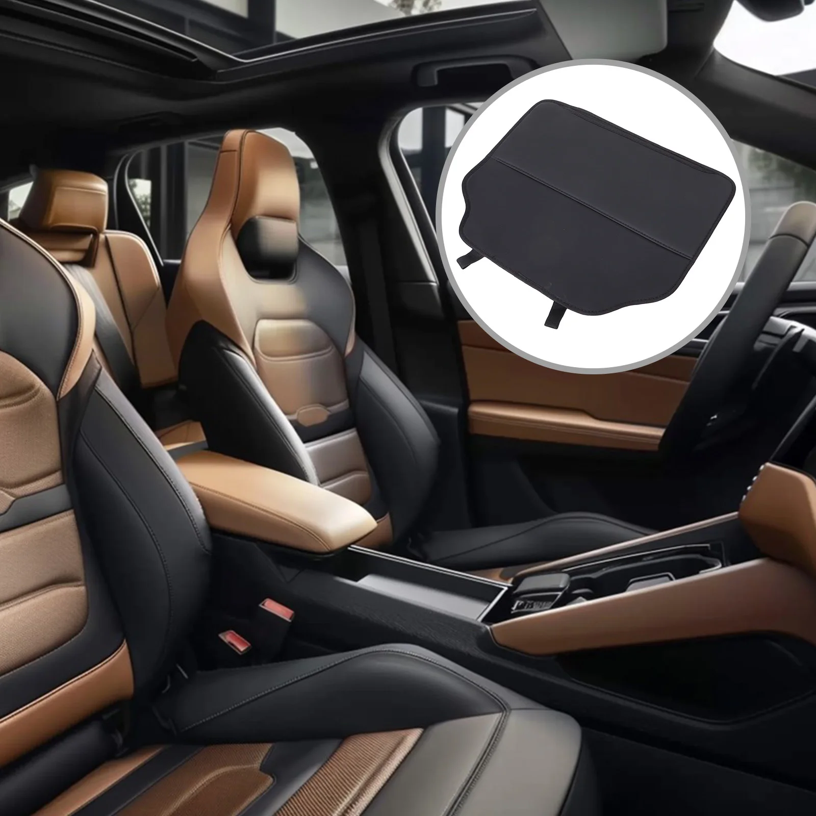 

Car Seat Protector Kick Mat for Back Seat Cover Seatback Organizer Durable Anti-Kick Water Resistant Car