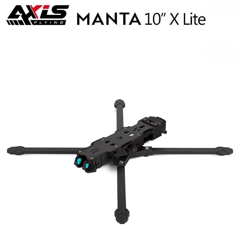 

Axisflying Manta 10" X Lite True X 389.2g Frame Kit 5.8G VTX Compatible 7500mAh 6S for Long Range Heavy FPV Freestyle Drone