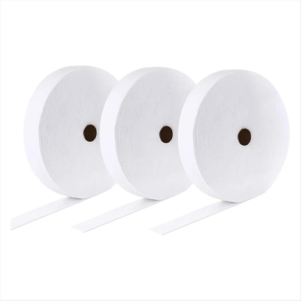 HOT 3Rolls JellyRoll Batting Strip 2 1/4 Inch Total 150 Yards Cotton Blend Batting on A Roll,Flexible Quilt Batting for Rugs 【SP