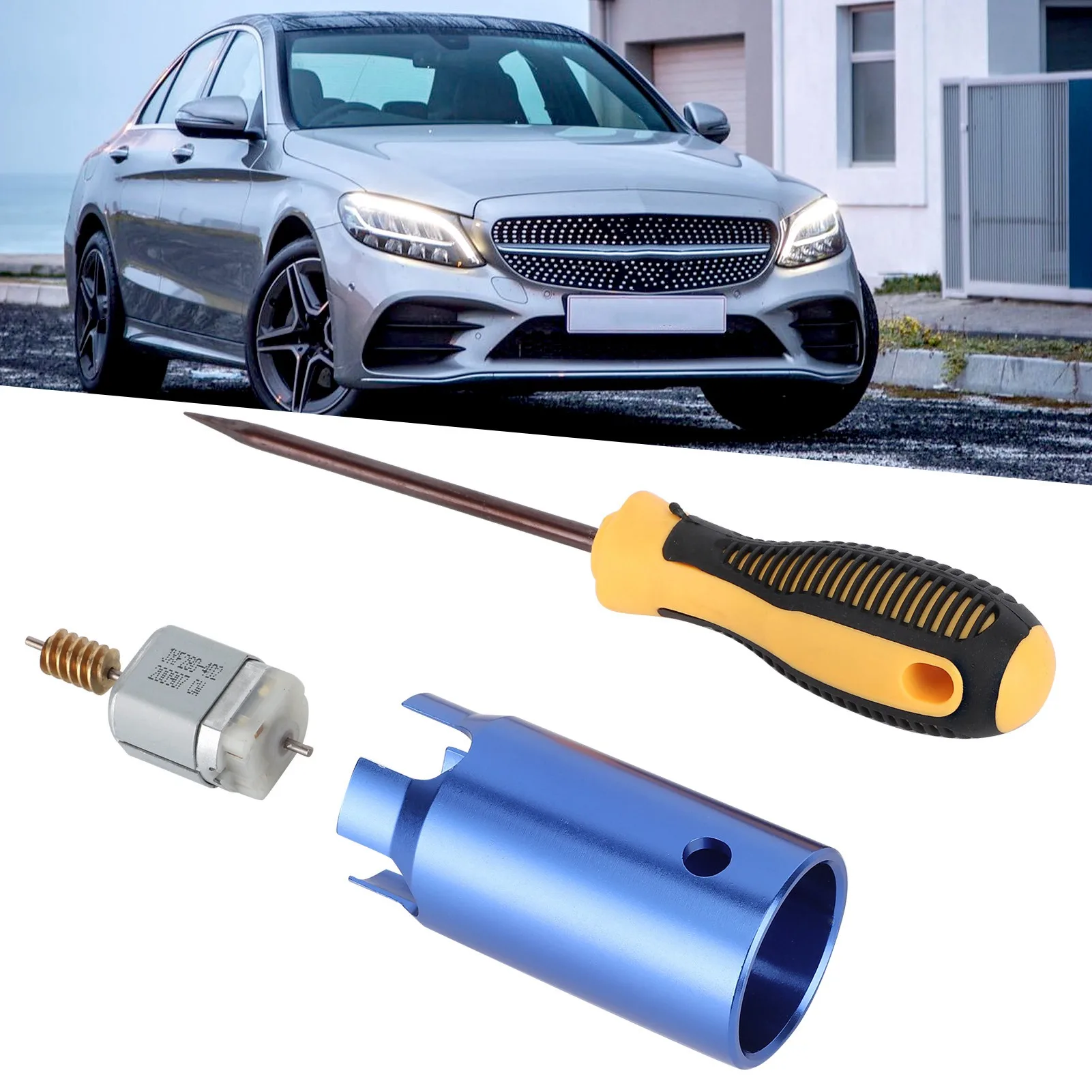 Arrival ESL ELV Steering Lock For Be*nz Motor Wheel Motor&Open Dowel Pin Dedicated Tool EIS EZS Lock Removal Tool CW