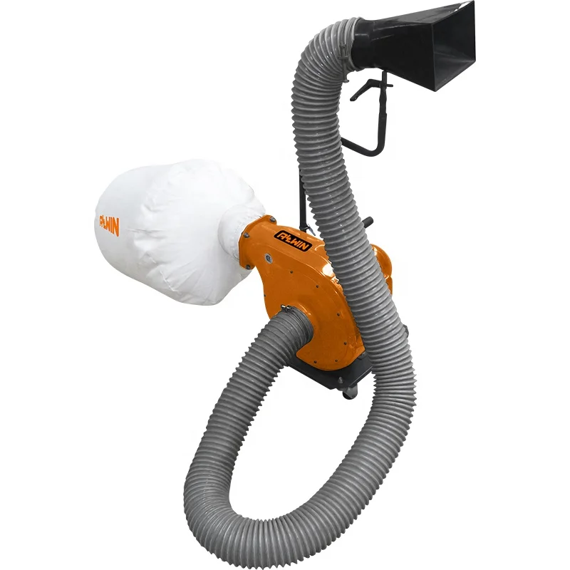 من السهل النقل مجمع الغبار الخشب الحائط مصنع العمل الخشبي مجمع الغبار لرقائق الخشب