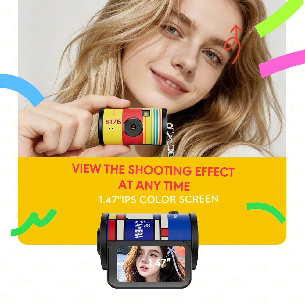 S176 Portable Mini Film Camera - Outdoor Adventure Films 评论和价格