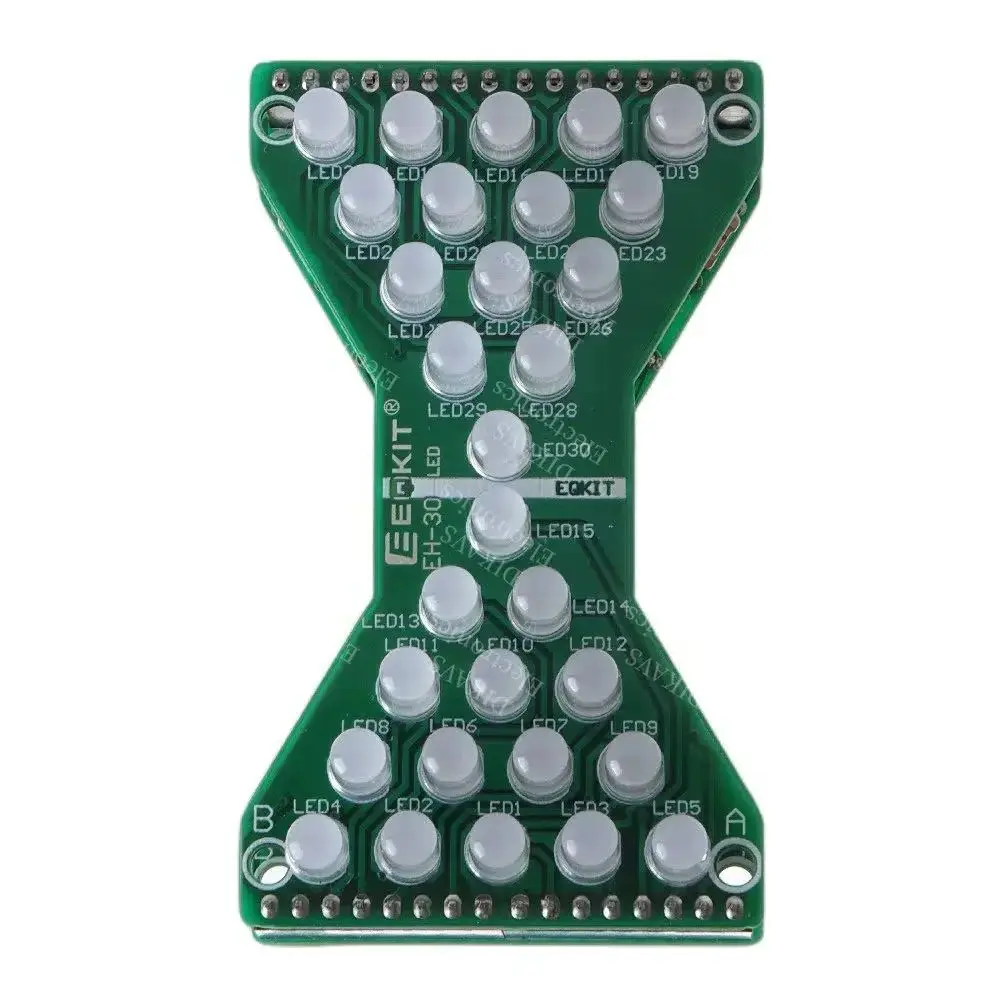 Learn To Solder Fun Kit  LEDs Hourglass DIY Electronic Projects PCB Soldering Kits