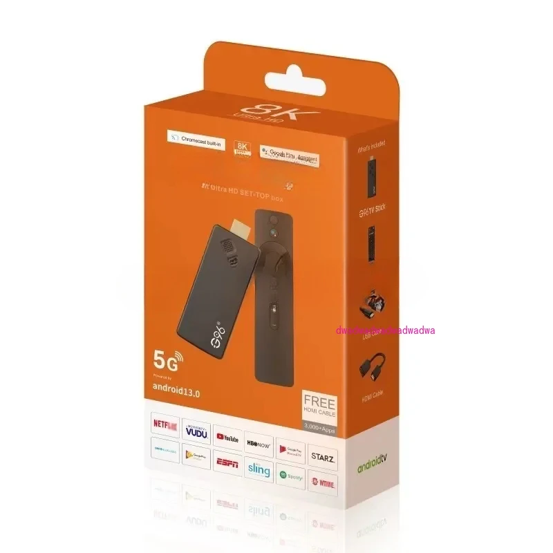 

G96 Stick-Dongle TV Box/Stick 5gwifi Hd Bluetooth Voice a TV Android Box