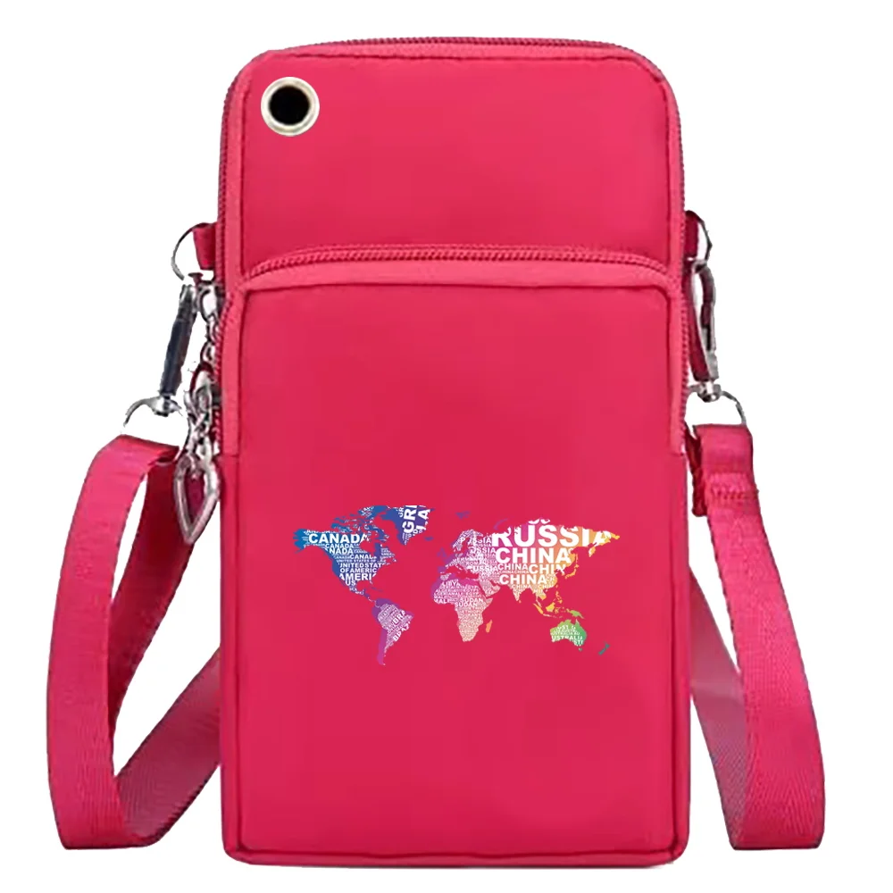 2024 Mobile Phone Bag Shoulder Bags Wallets Wrist Pack Apple/Huawei/Samsung Universal Waterproof Cell Phone Packet Travel Series