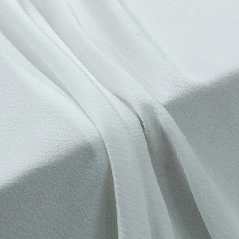 silk pearl satin bubble crepe all-silk fabric for Hanfu and cheongsam fashion 19  momme