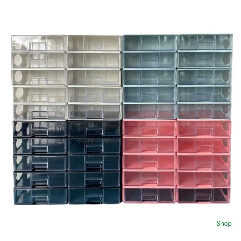 

Dropship 10Pcs Professional Bead Sorting Drawers Sturdy Plastic for Beading Supplies Stackable Jewelry Sorting Case