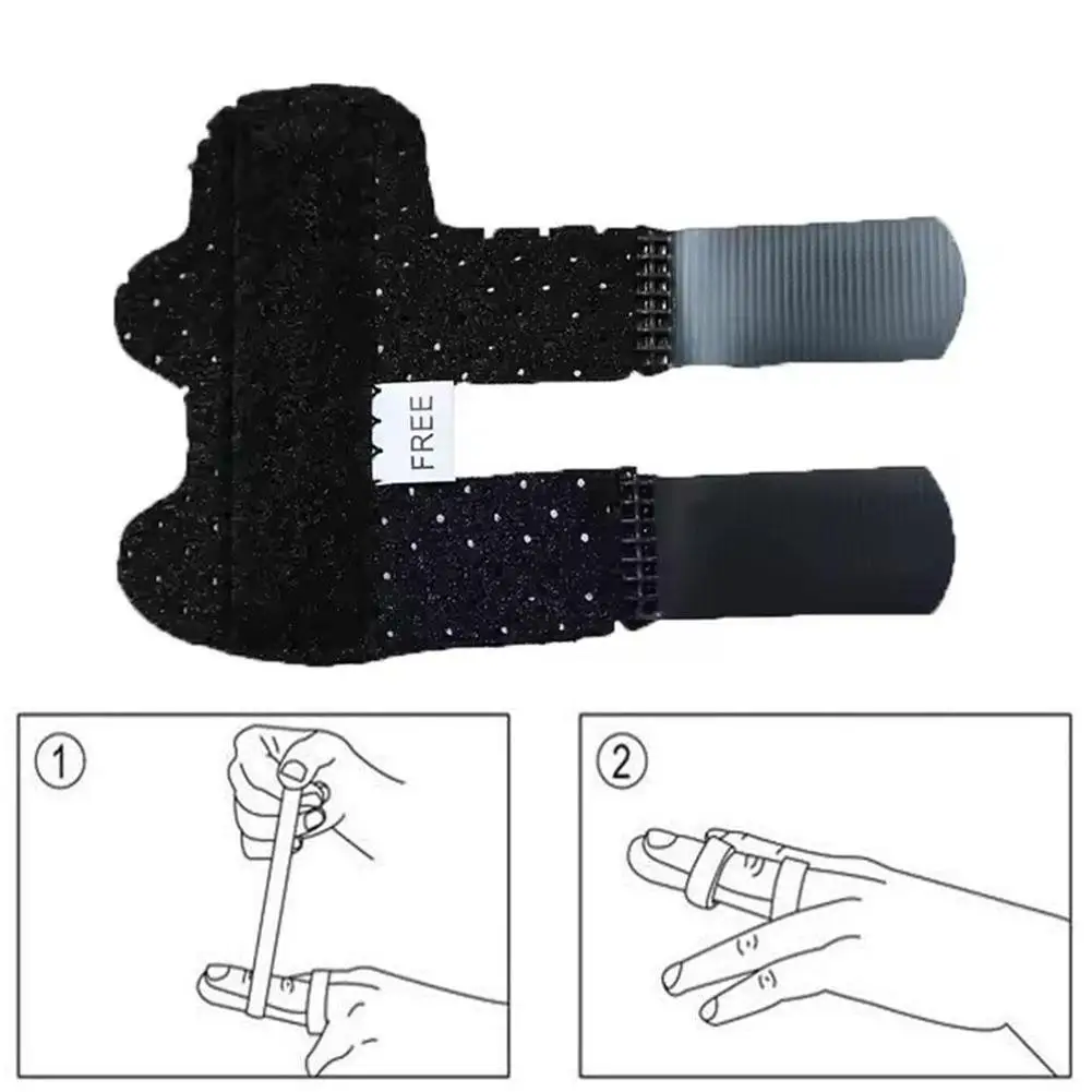 Verstelbare vingerspalkmouwen Artritis Ondersteuning Vingerbeschermer Basketbal Volleybal Vingerbescherming Sportvingerbeschermer