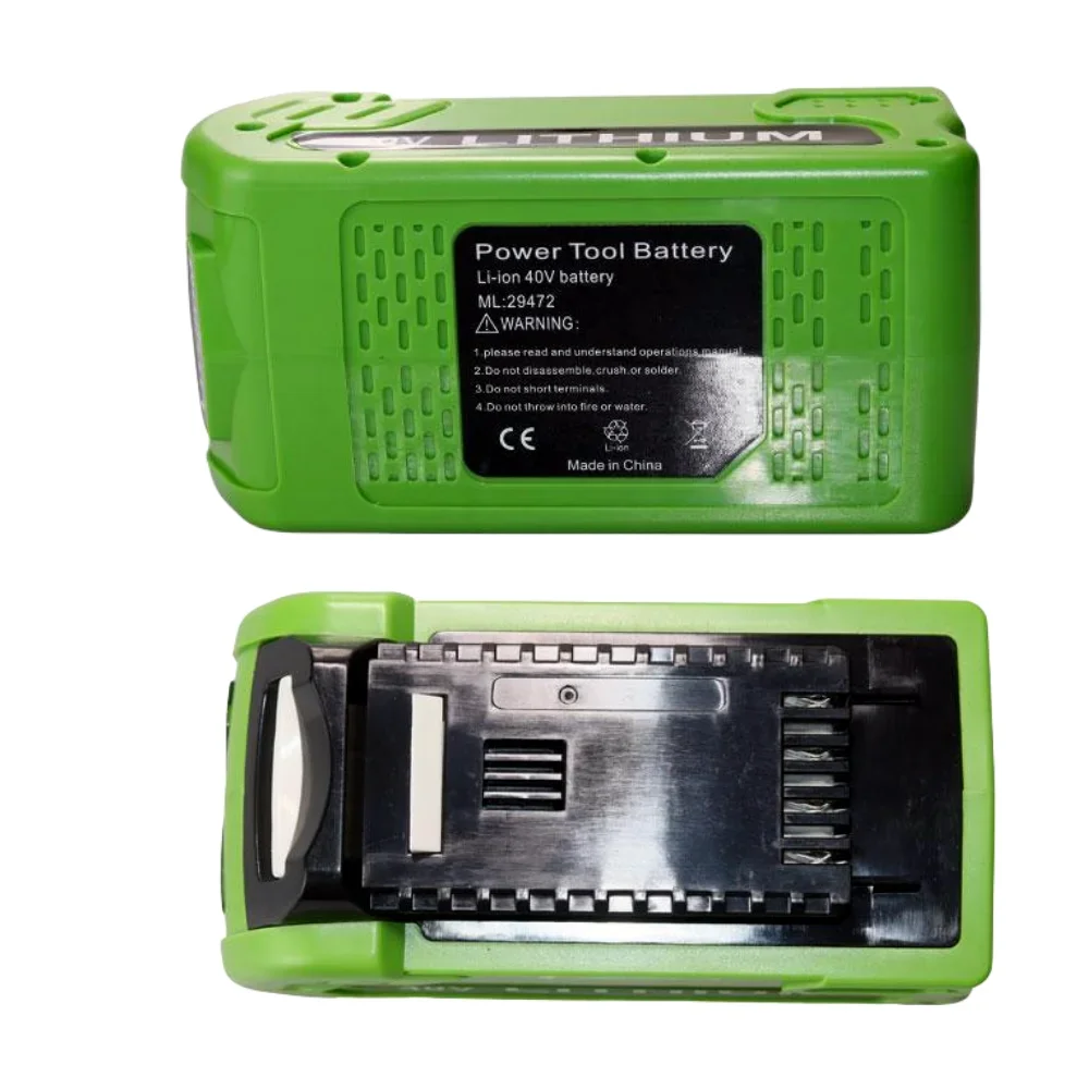 40V 5000mAh Rechargeable Battery For Greenworks 40V cordless power tool 29252,22262, 25312, 25322, 20642, 22272, 27062, 21242