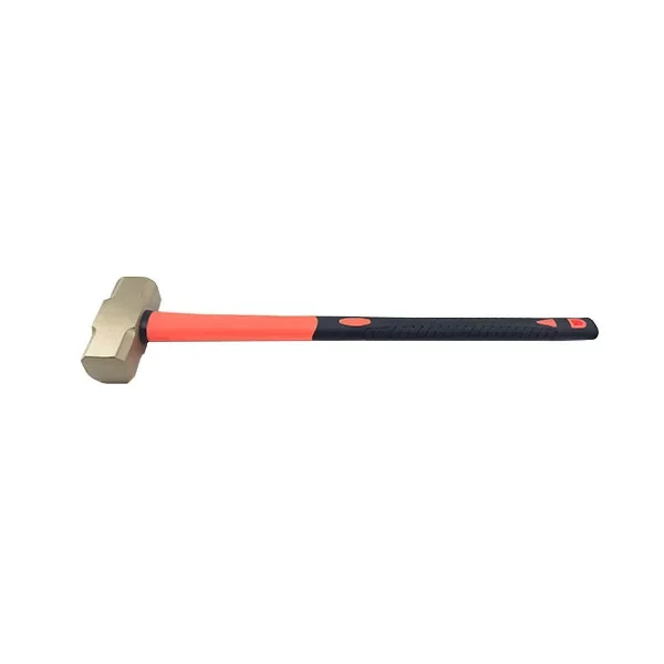 China Factory Price color nature non sparking hammer sledge Fiberglass handle al-cu material