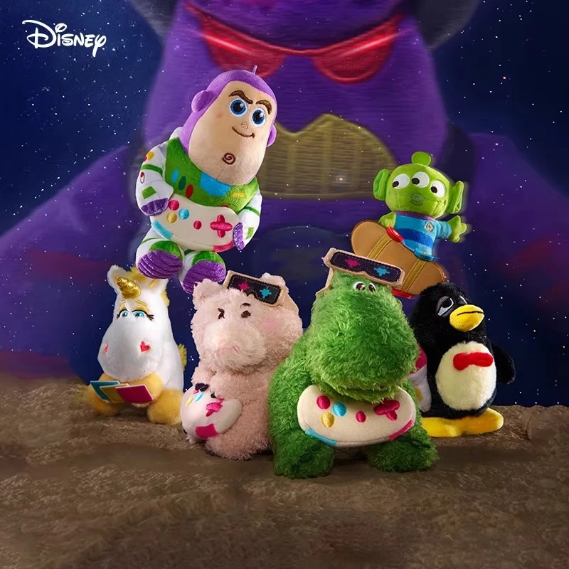 

Disney Pixar Playful Pals Plush Keychain - Soft Stuffed Toy, Cute Collectible for Bag Backpack Accessories (Multiple Characters)