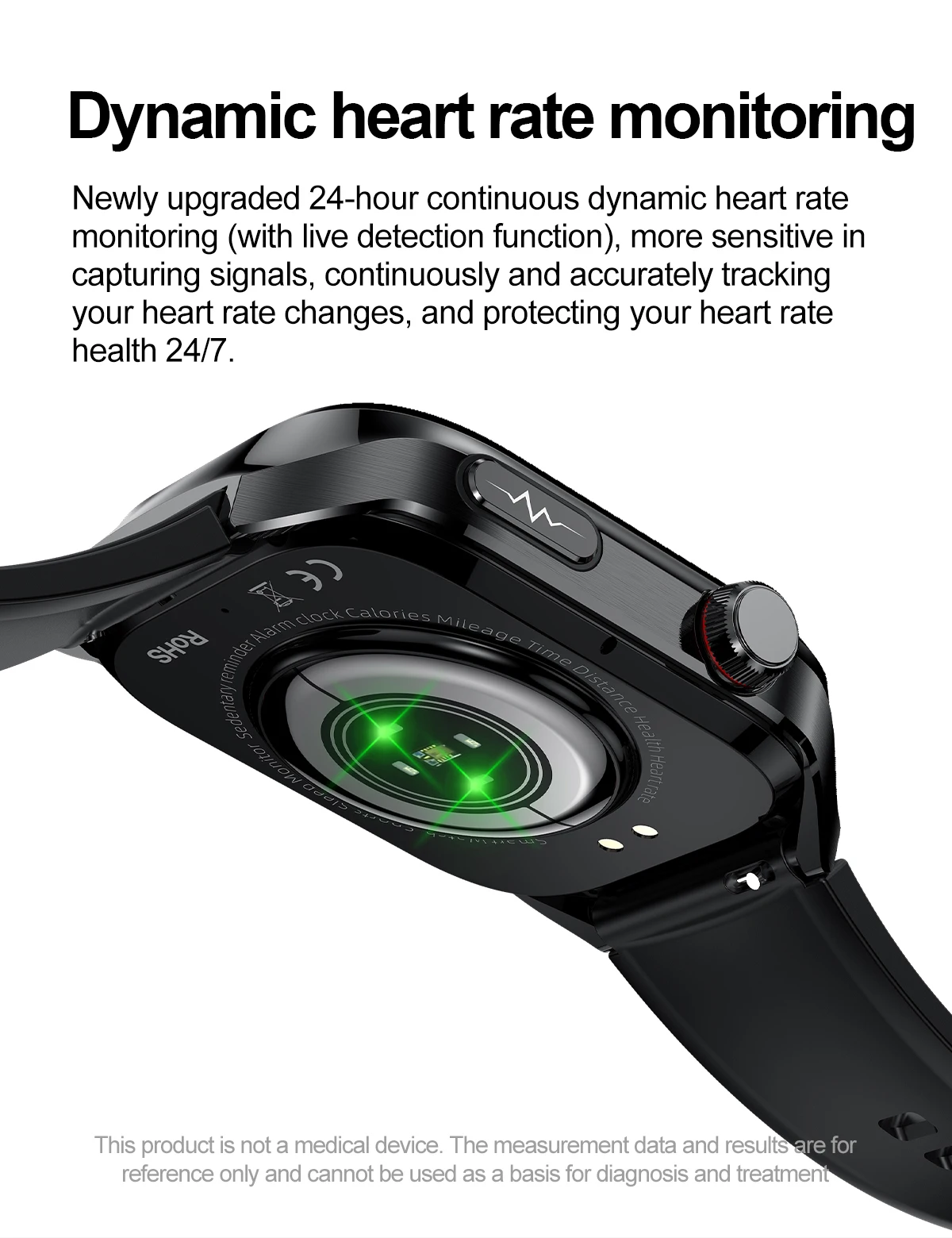 Neue Präzise Herzfrequenzmessung Smartwatch für Männer EKG Blutdruck Lipide Harnsäure Bluetooth-Anruf Gesundheits-Smartwatch Armband – Detail 14
