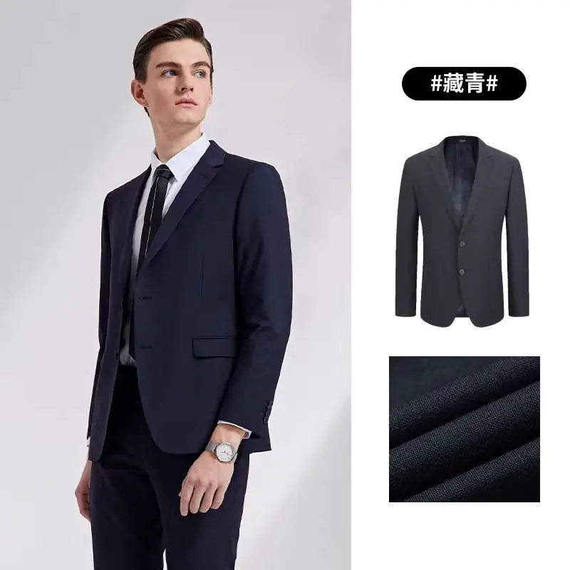 

Y128Men's suits autumn new wedding business casual fashion wool wedding groom suit jacket