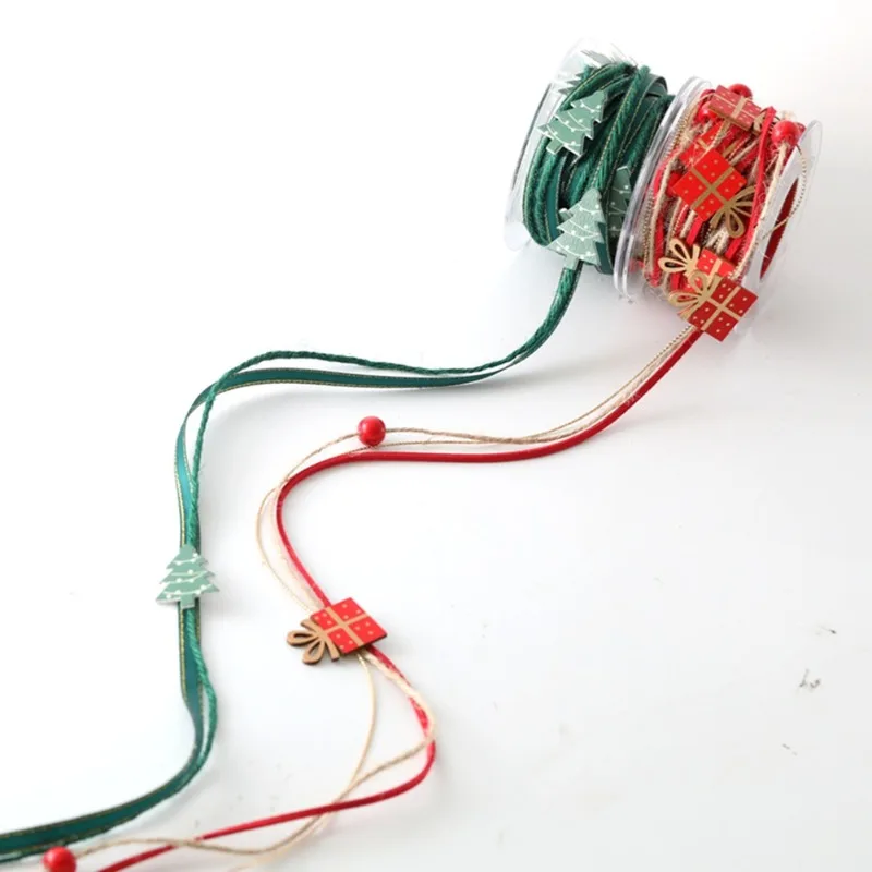 

Creative Handmade Christmas Decoration Ribbon Angel Gift Dwarf Snowflake Ribbon Christmas Gift Packaginggarment Accesosires