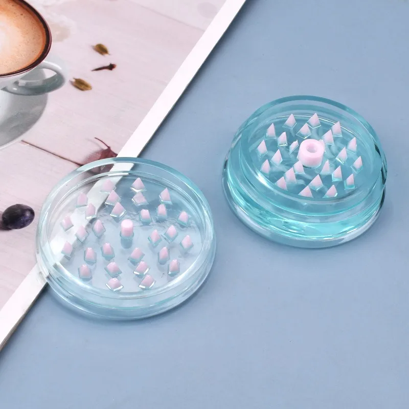 Homemade Cigarette Grinder Resin Crystal Epoxy Drop Glue Mold DIY  Tobacco Shredder Silicone Mold Home Decoration Storage