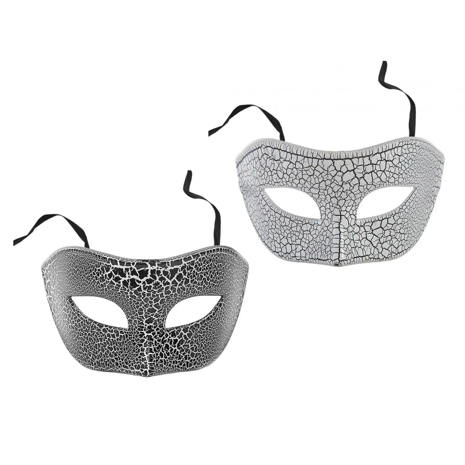 Masquerade Mask Cosplay Decorative Roles Play Halloween Decoration Prom Mardi Gras Stage Performance Costume Accessories