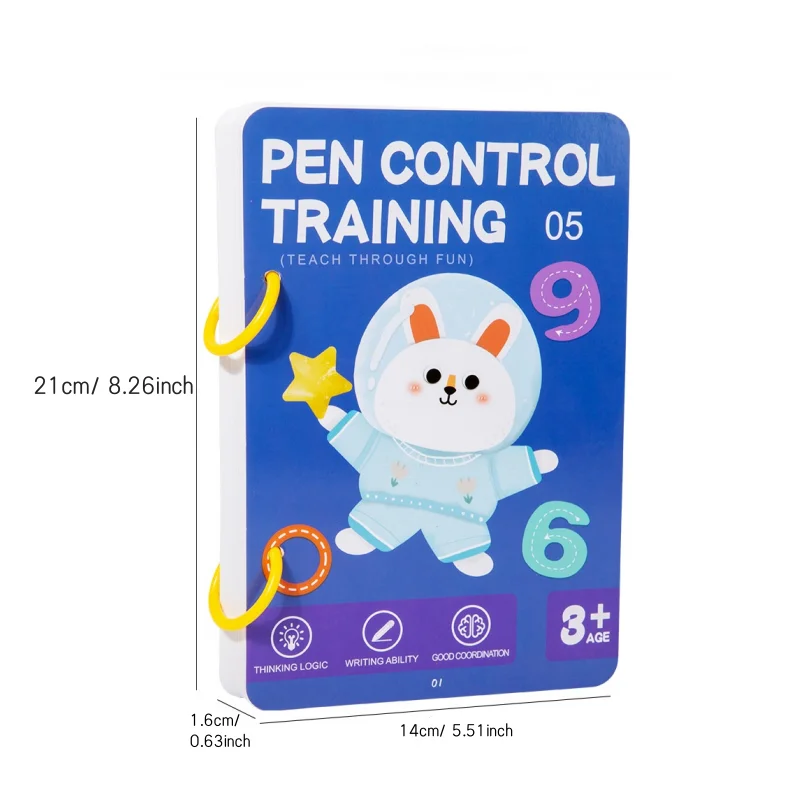 Pen Control Training Book Learnig Writing Children Magic Copybooks Reusable Magical Tracing Workbook Drawing Math Writing Early Education Calligraphy Copybook For Kids Free Gift