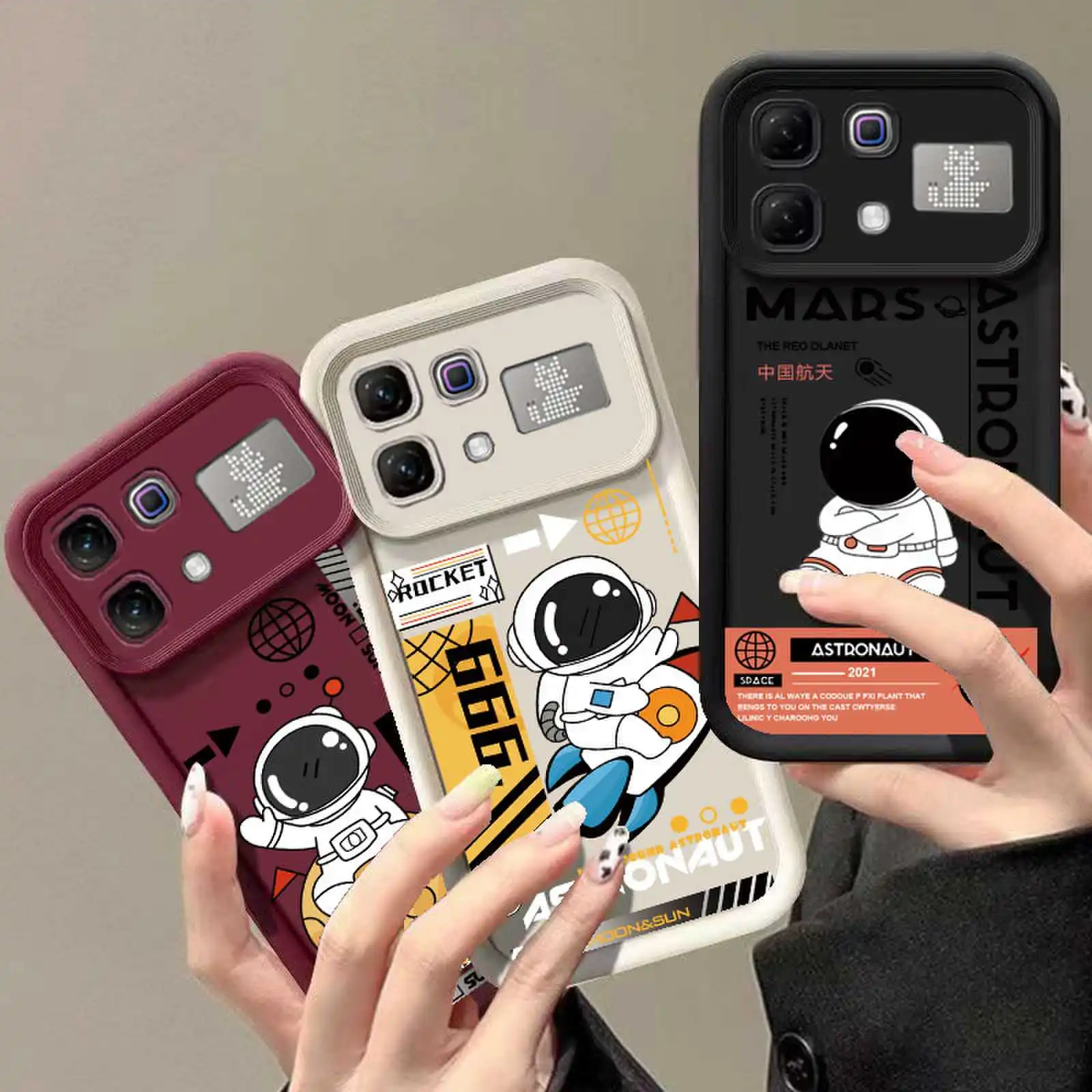 Carcasa para Teléfono Infinix Note 60 50 Pro Note 60 Ultra, Funda Resistente a Impactos para Note 50S 50X Note 50Pro Plus 5G Turbo K01-K05