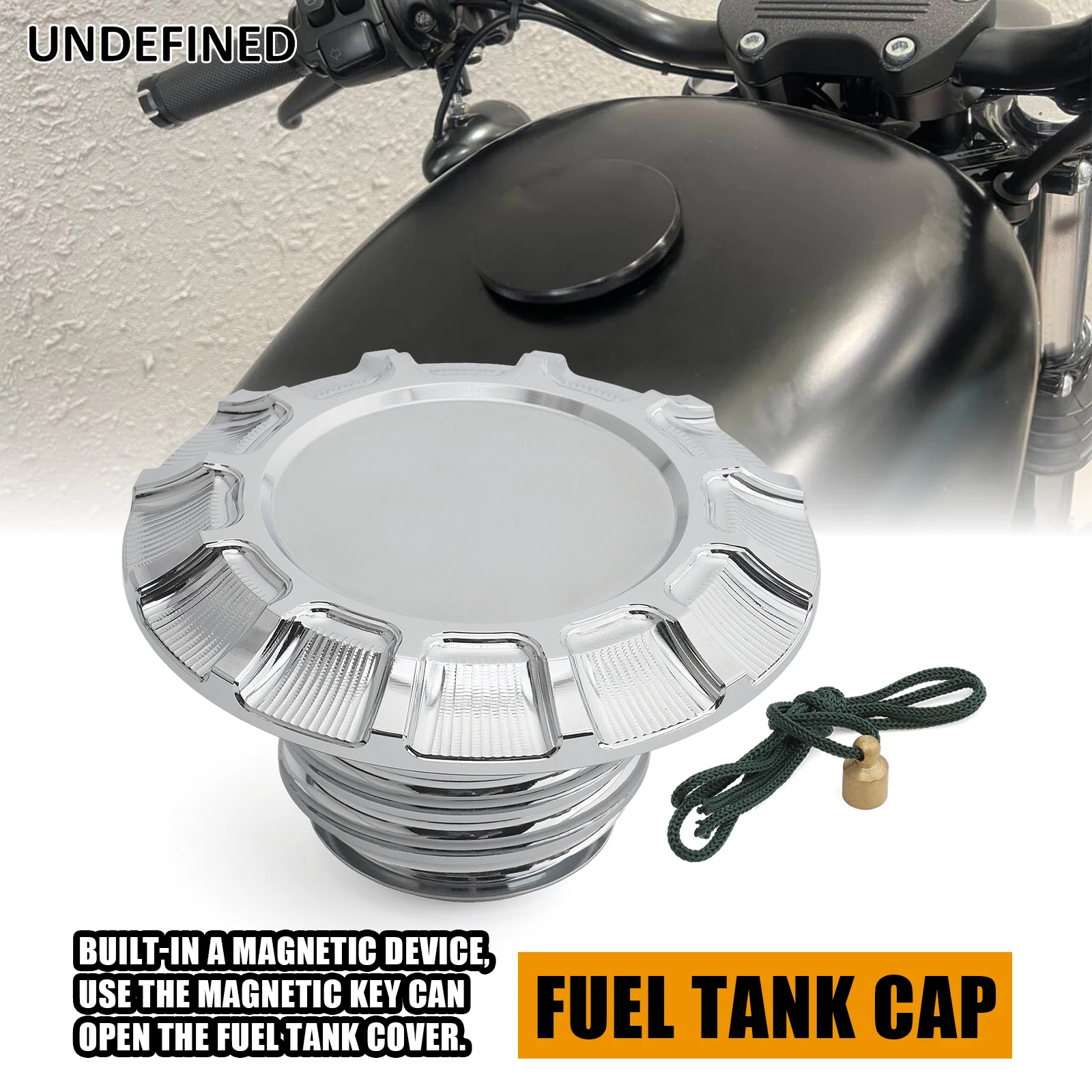 

Motorcycle Aluminum Magnetic Tank Cap Cover For BMW R 18 100 Years R18 Classic 2020 2021 2022 2023 Motorcycle Oil Tank Cover