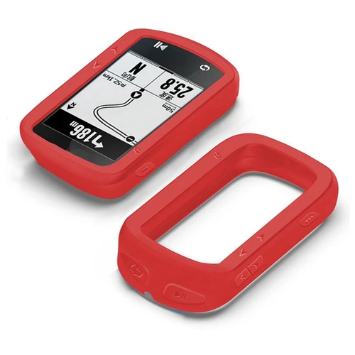 Imagen 2 del producto Funda protectora de silicona para bicicleta IGPSPORT BSC200 BSC300, funda protectora para ordenador de bicicleta GPS con película de pantalla