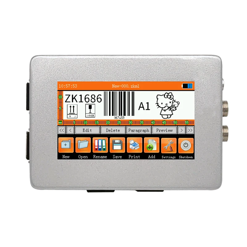 Industrial Automatic Production Line date number log for bottle Online Inkjet Printer Printing Machine