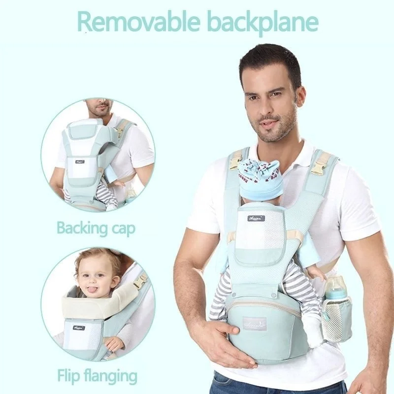 Verdicken Baby trage ergonomische Baby rucksack trage vorne/hinten mit Blick auf Baumwolle Kleinkind Wickel trage Känguru Neugeborene