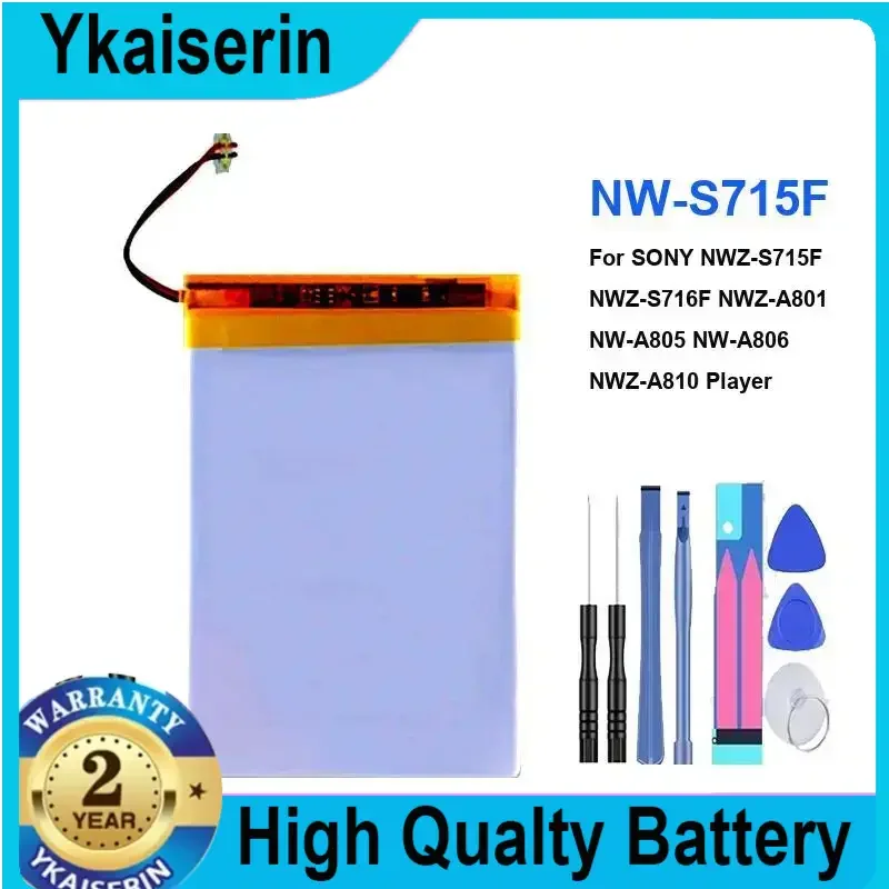 

900mAh MP3 MP4 Player Battery For SONY NWZ-S715F NWZ-S716F NWZ-A801 NW-A805 NW-A806 NWZ-A810 NW-A815 NW-A816 NWZ-A818 NW-A808B
