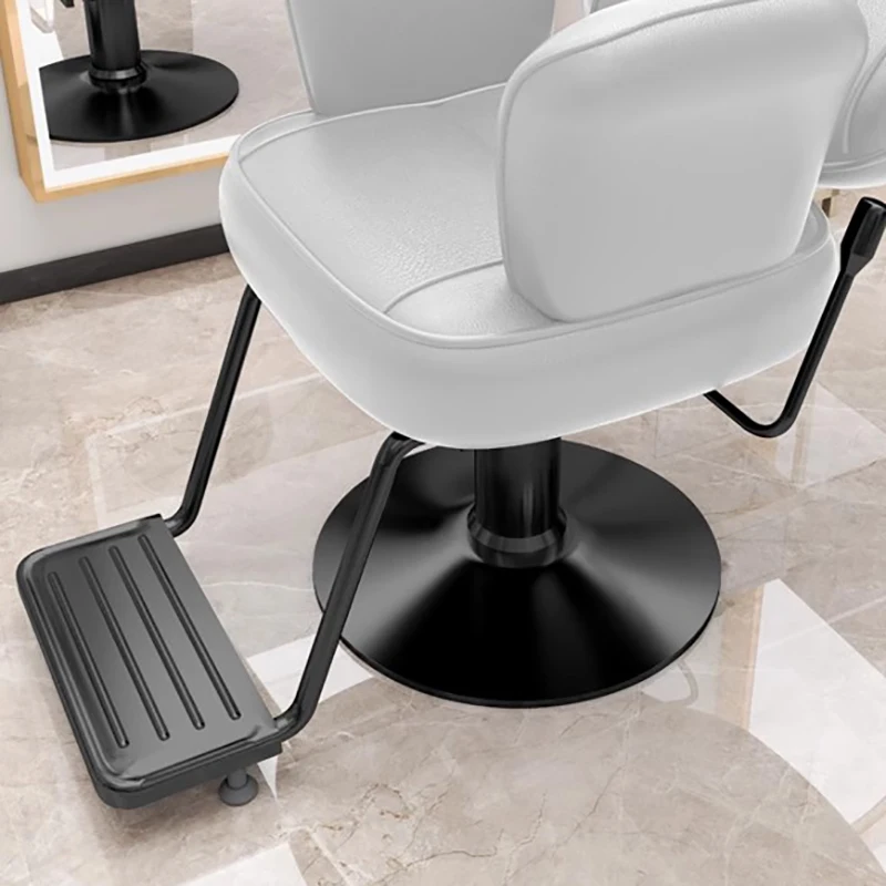 كراسي حلاقة حديثة فاخرة بتصميم مميز وكراسي صالون بسيطة موفرة للمساحة وأثاث صالون Friseurstuhl الإيطالي