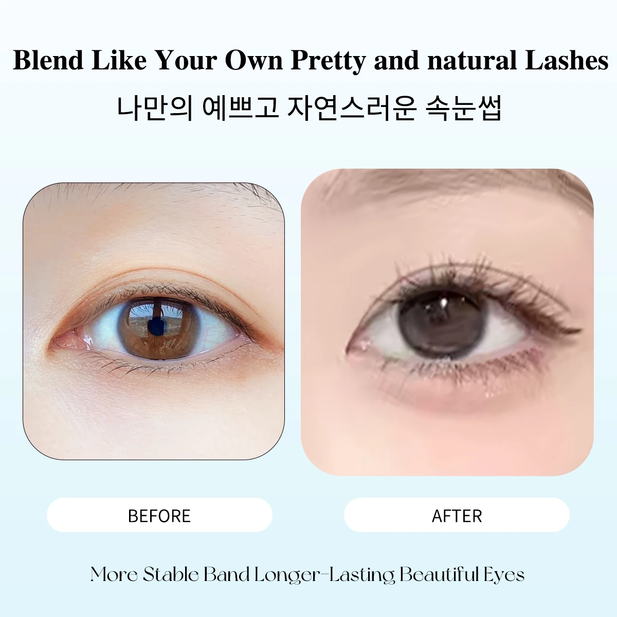 5 paia di ciglia finte corte Manga Beauty Cross, ciglia finte in fibra artificiale, comode per l'uso quotidiano naturale delle donne