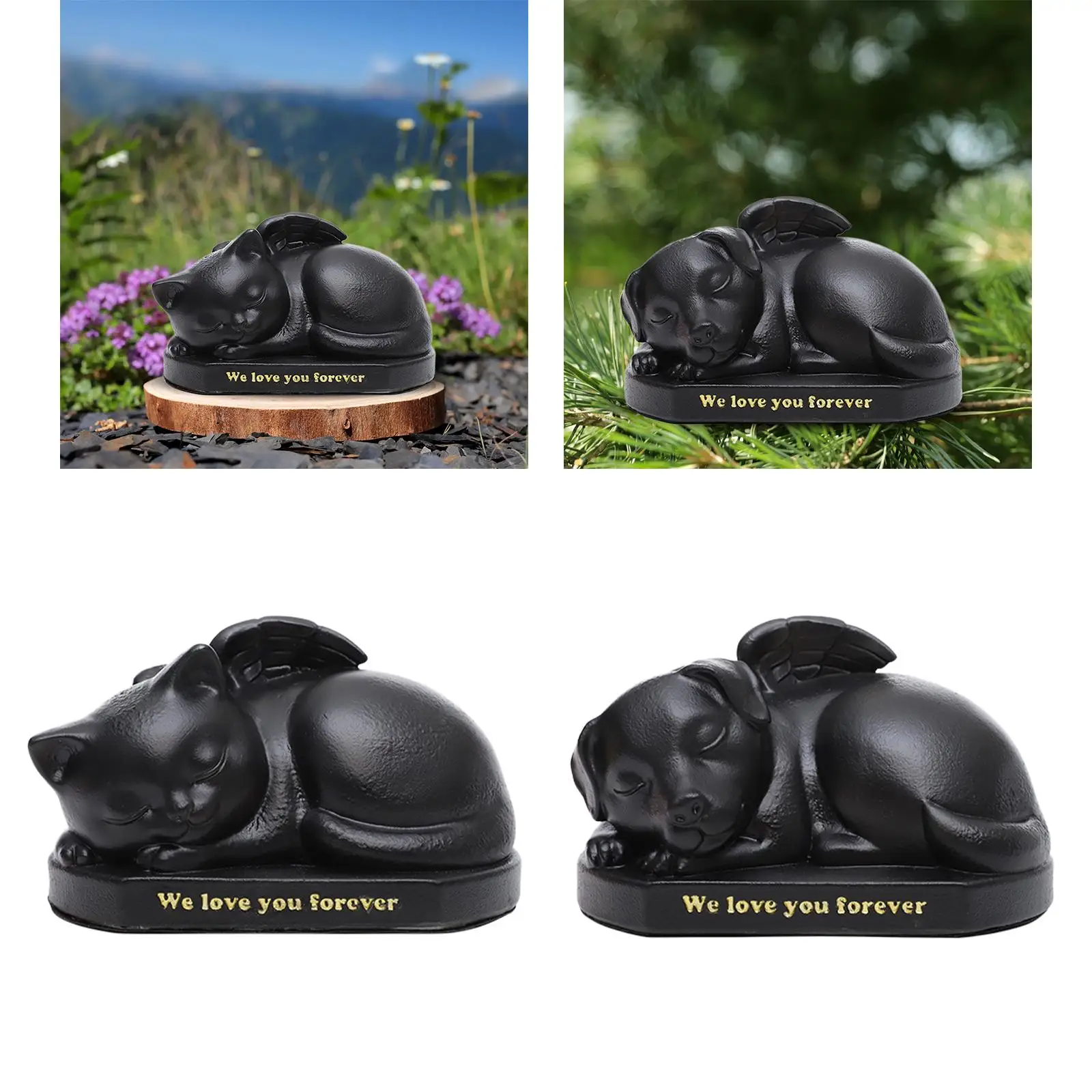 Urna de cremación para perro y gato – Figura memorial durmiendo - imagen 4