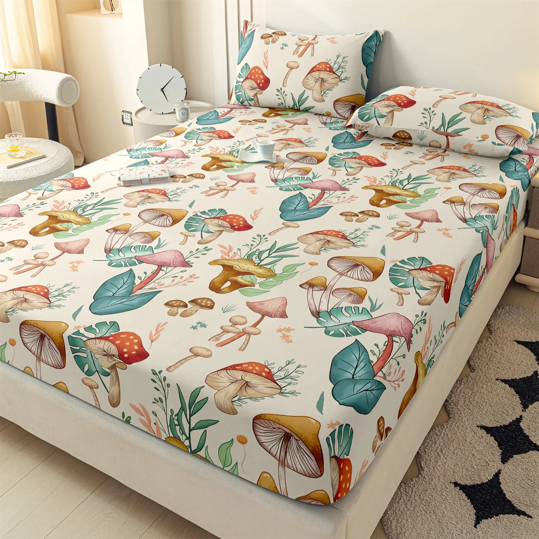 

A soft and comfortable printed bed cover with no pillowcase or inner core, machine washable, all-season bedding