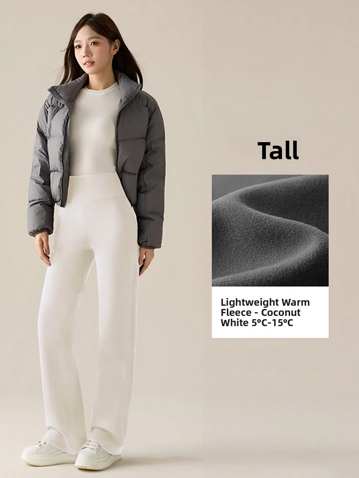 Thiened Fce High Waist Long Straight Yoga Pants Women Outerwear Autumn Winter High Waist Warm Loose Base Layer Trousers