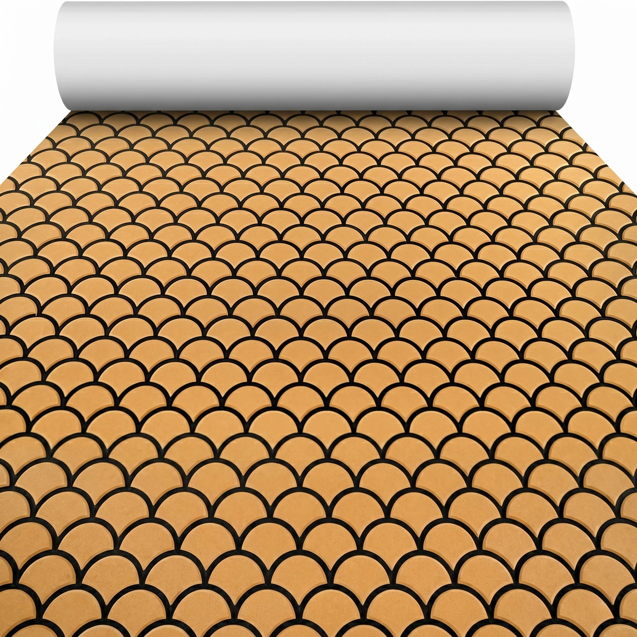 

KXKZREN 2400x1200mm EVA Foam Boat Flooring Pad Fish Scale Marine Decking Sheet Self Adhesive Yacht Mat Non Slip Carpet Accessory