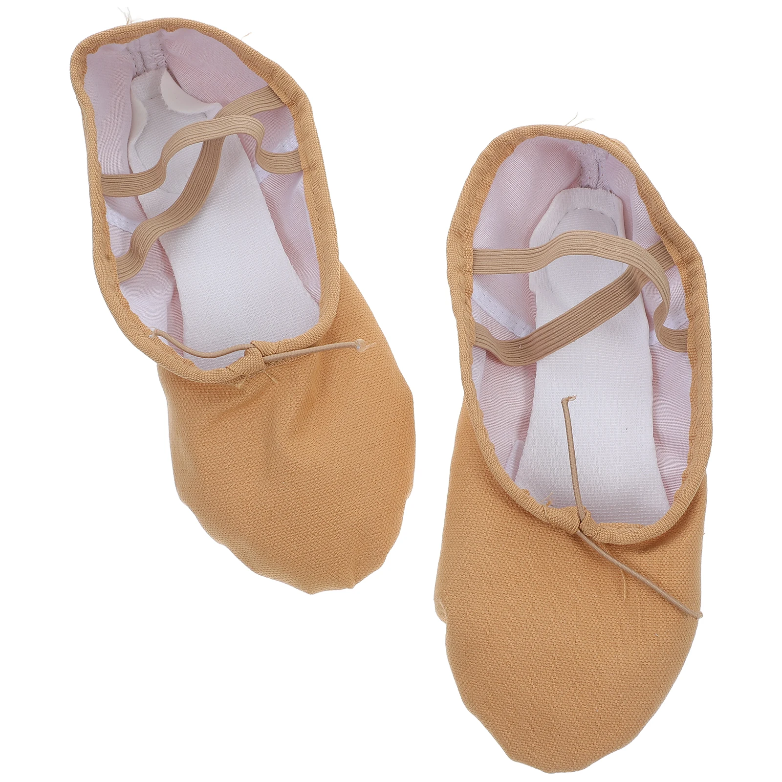

1 Pair Fashion Sole Ballet Shoes Ballet Dance Practice Shoes Yoga Ballet Shoes for Girls Women (Light Brown Size 35 21CM, ,1.