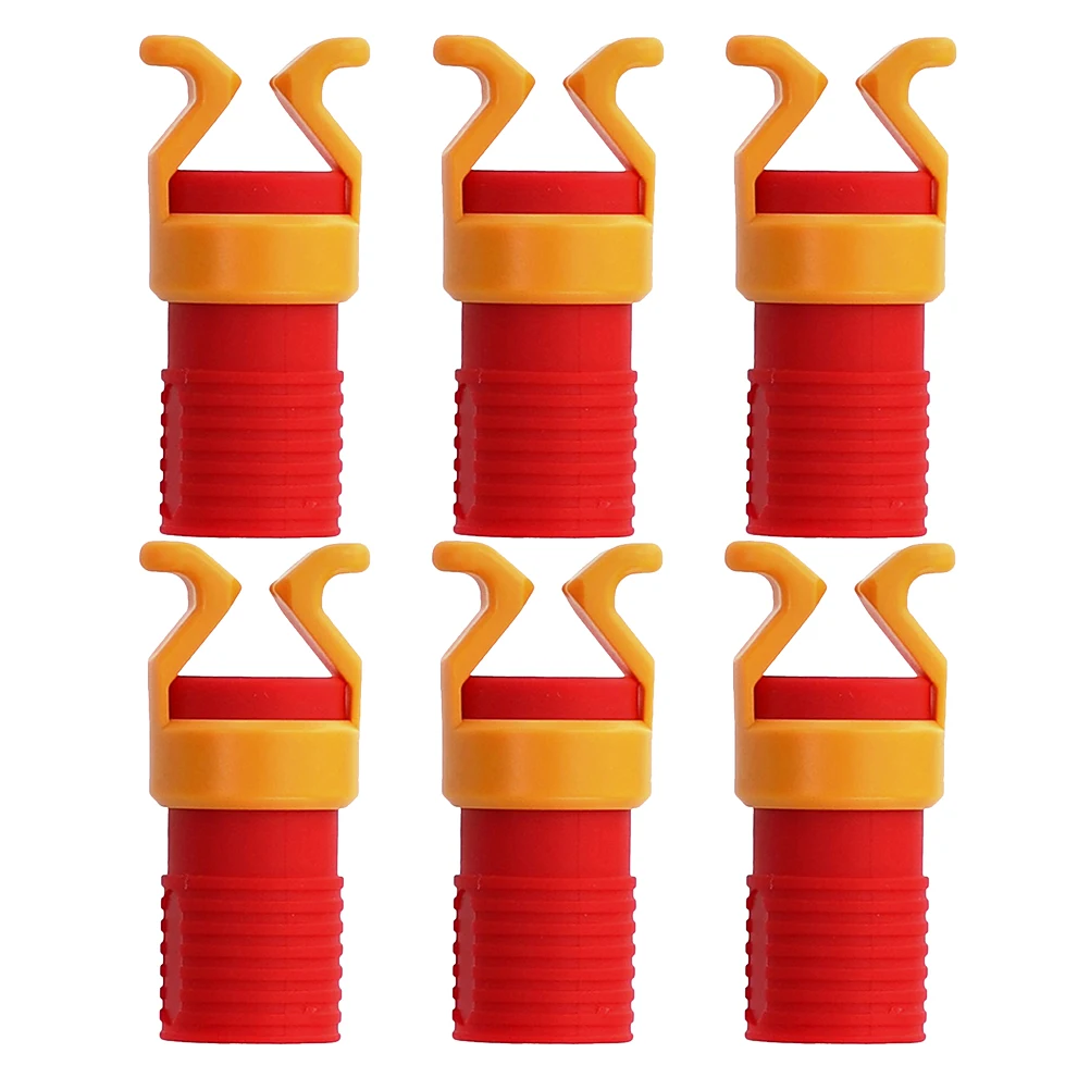 

6 Pcs Screw Holder Drill Bit Woodworking Fixing Impact Driver Sleeve Abs Plastic Durable Universal Adapter Guide