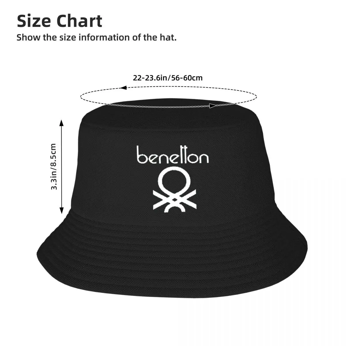 Benetton Formula Team 80s Collection Bucket Hat Panama Hat Children Bob Hats Cool Fisherman Hats Beach Fishing Unisex Caps